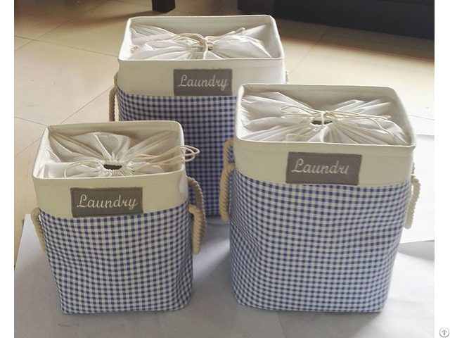 Sell Cotton Fabric Laundry Bag 4