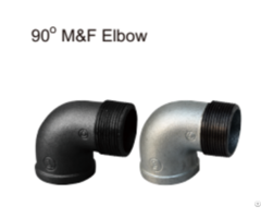 Excellent Factory Supply M F Galvanizetion 90 Elbow