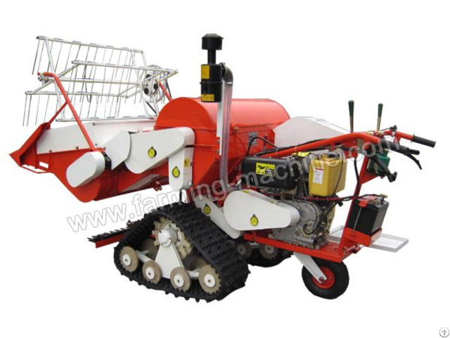 Walking Type Small Rice Harvester