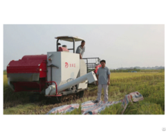 Large Rice Combine Harvester