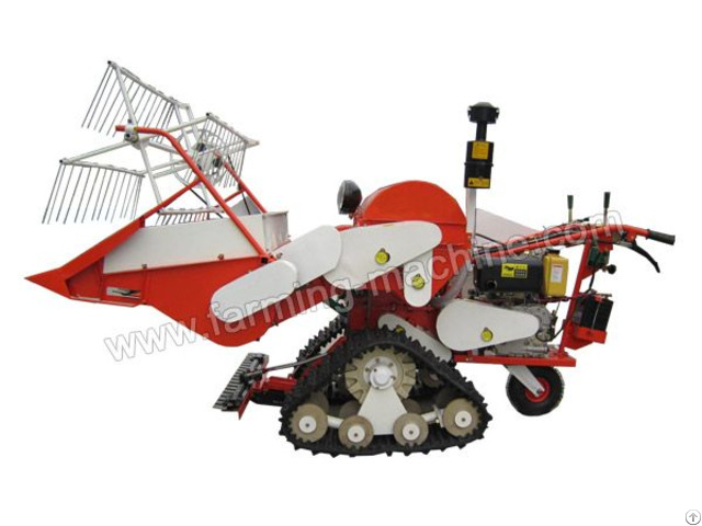 Small Rice Combine Harvester