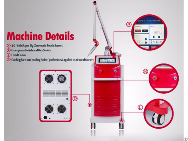 Latest Technology Q Switch Nd Yag Laser