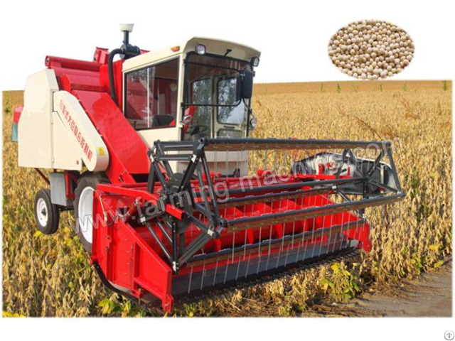 Soybean Combine Harvester