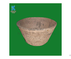 Eco Friendly Fancy Design Fiber Paper Flower Pots