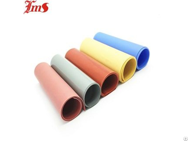 Adhesive Backed Heat Resistant High Temperature Silicone Rubber Sheet