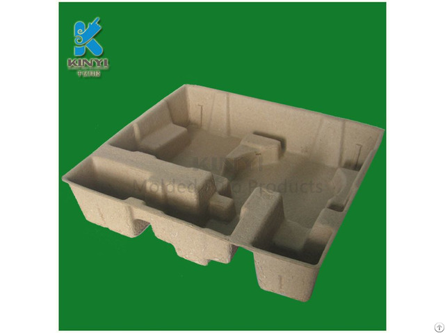 Environmental Paper Pulp Packaging Tray Electronic Protective Use