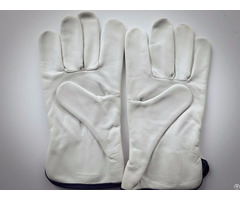 Cow Grain Leather Gloves