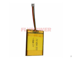 Lithium Battery 3 7v 430mah Rechageable Pack