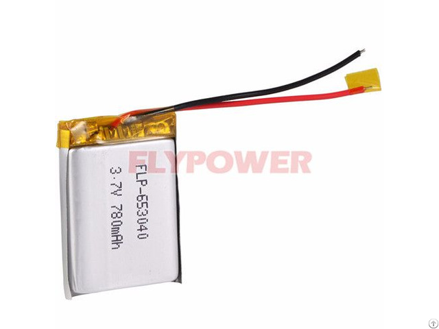 Lithium Battery 3 7v 780mah Rechageable Pack