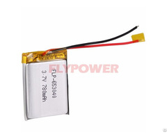 Lithium Battery 3 7v 780mah Rechageable Pack