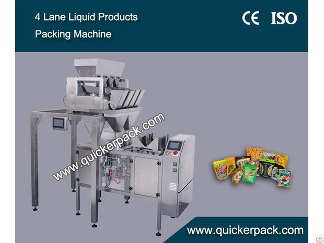 Pre Made Ziplock Bag Nuts Packing Machine