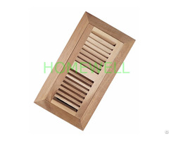 4x10 Red Oak Floor Vent