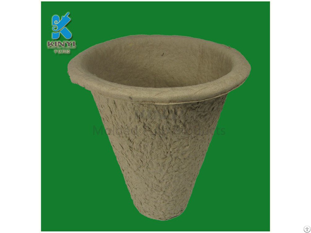 Disposable Recycled Pulp Garbage Can