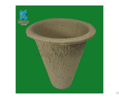 Disposable Recycled Pulp Garbage Can