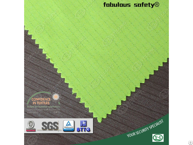 Inherently 60 38 2 Modacrylic Flame Retardant Protex Cotton Fabric