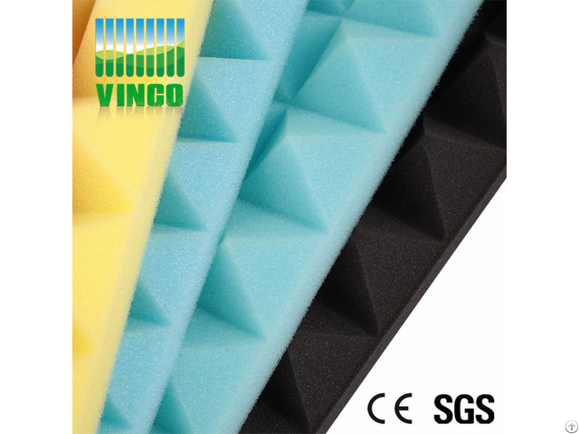 Decorative Public Product Pyramid Foam For Music Studio Room