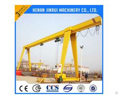 10ton Mobile Rail Traveling Single Girder Gantry Crane