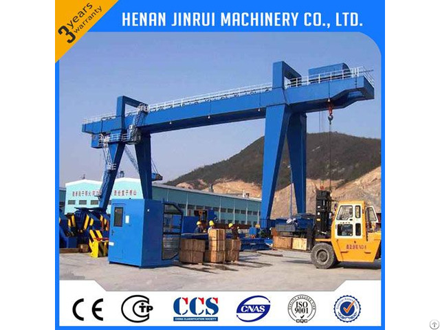 50ton Double Girder Rail Traveling Gantry Crane