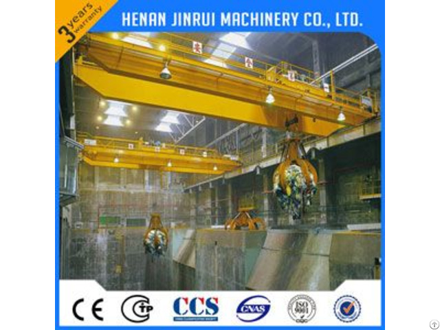 China Made Running On The Rail 50ton Overhead Crane