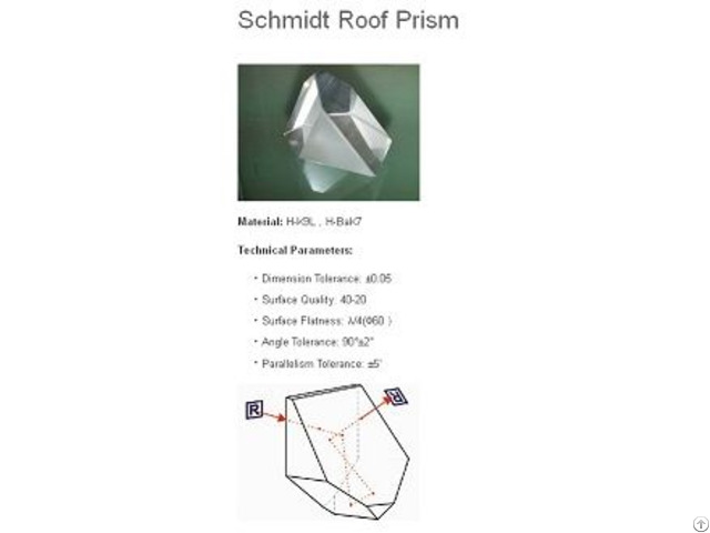 Schmidt Ridge Prism