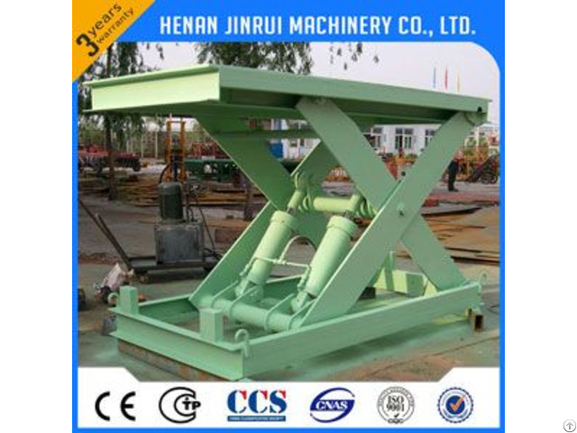1ton Hydraulic Fixed Stationary Scissor Lift Platform
