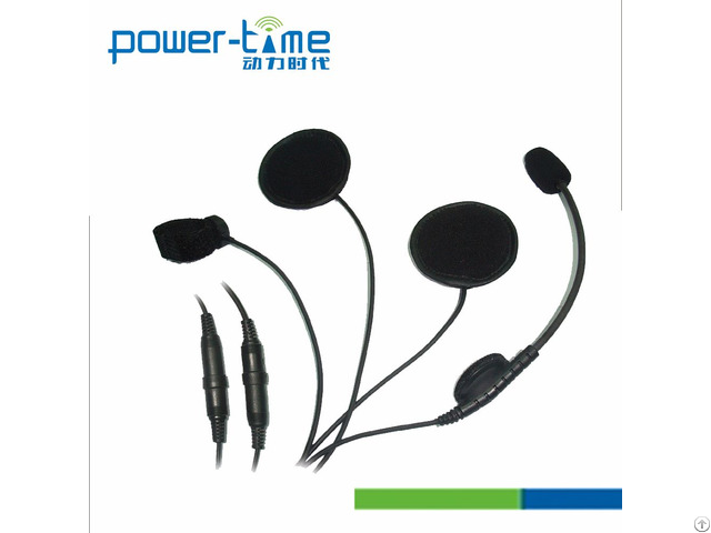 Two Way Radio Helmet Headset For Motorcycles And Riders Pte 738