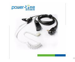 Six Pin Covert Acoustic Tube Earphone Headset For Radio Transmitter Gp328 Plus Pte 880