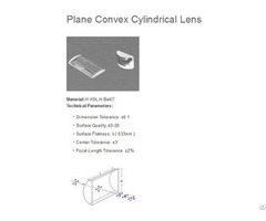 Plano Convex Cylindrical Lens Taiyo Brand