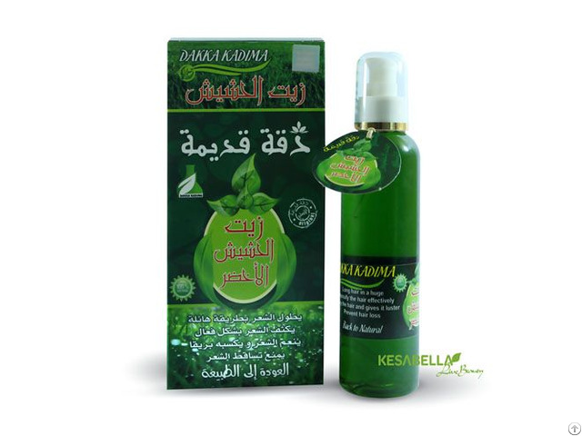 Natural Hair Green Grass Oil