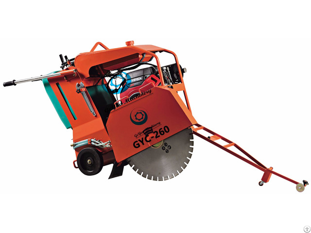 Floor Saw Concrete Cutter With Electric Start 16 5kw 22 1hp Honda Gx690 Engine Ce