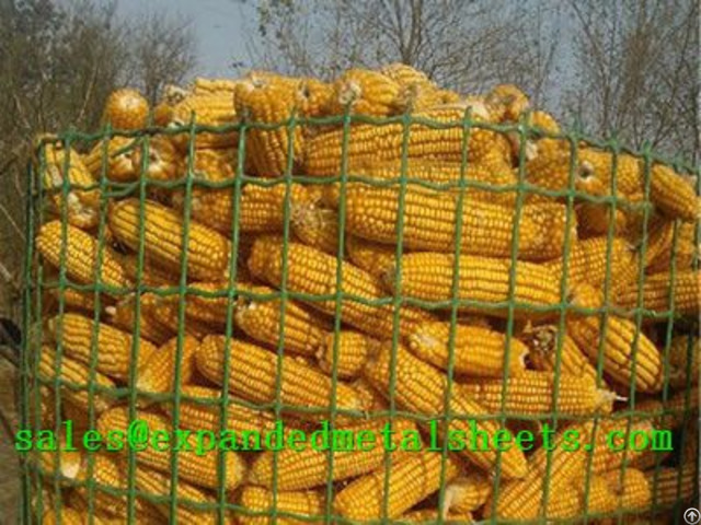 Expanded Metal Corn Cage