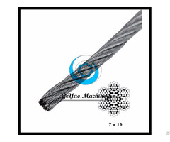 Galvanized Steel Wire 7x19 Aircraft Cable