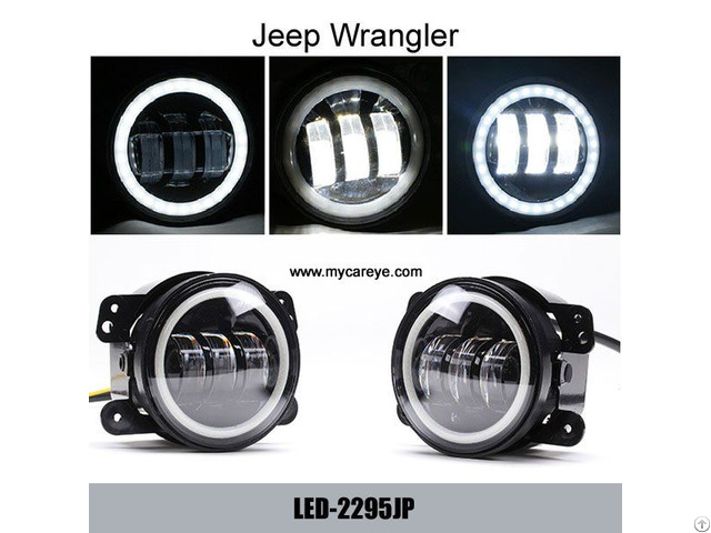 Jeep Wrangler Power 30w Cree Auto Drl Lighting Headlamp External Led Fog Light
