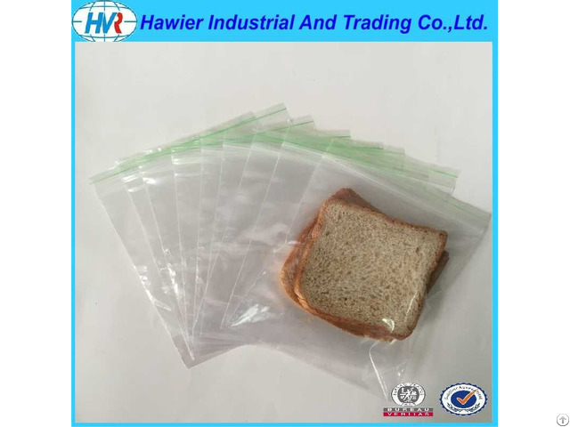 Food Packaging Bread Ziplock Bags