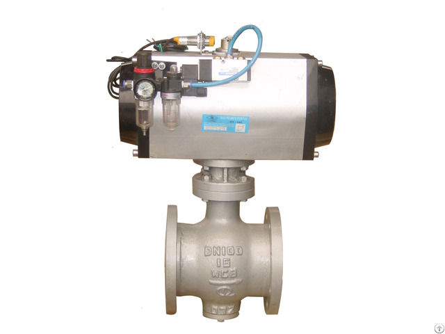 The Pneumatic Half Ball Valve