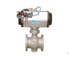 The Pneumatic Half Ball Valve