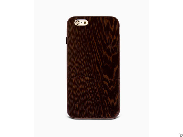 Sau Wenge Percent 100 Wood Case For Iphone 6 6s Plus