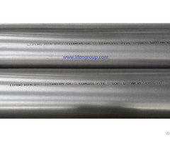 Big Diameter Titanium Tube