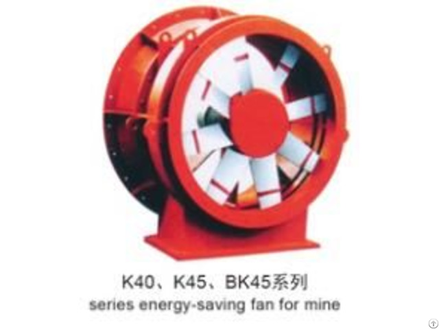 Mining Ventilation System Axial Fan