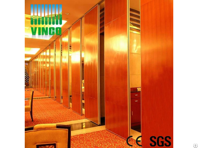 Vinco Sliding Folding Partitions And Acoustic Movable Walls Partition For Banquet Hall