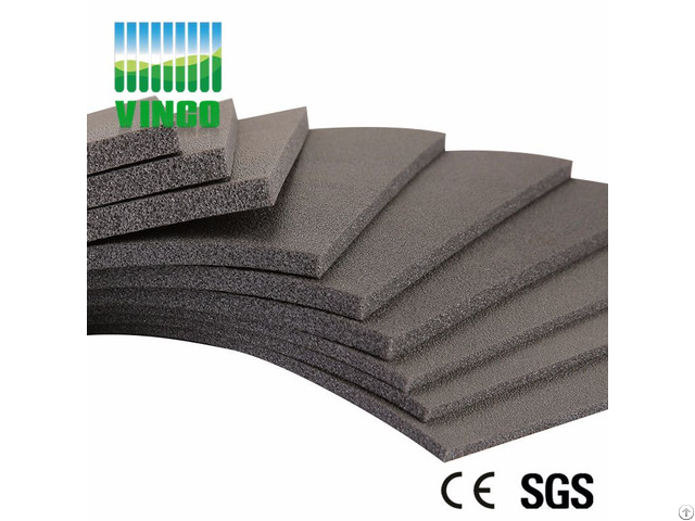 Shock Damping Floor Mat Pvcs Sound Insulation Felt Pvc Flooring Mats For Gym