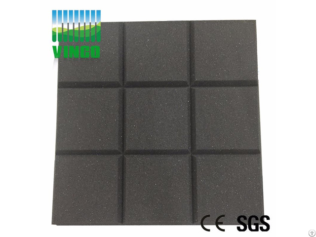 Polyurethane Foam Nine Square Acoustic Foams Black Polyurethanes Sponge
