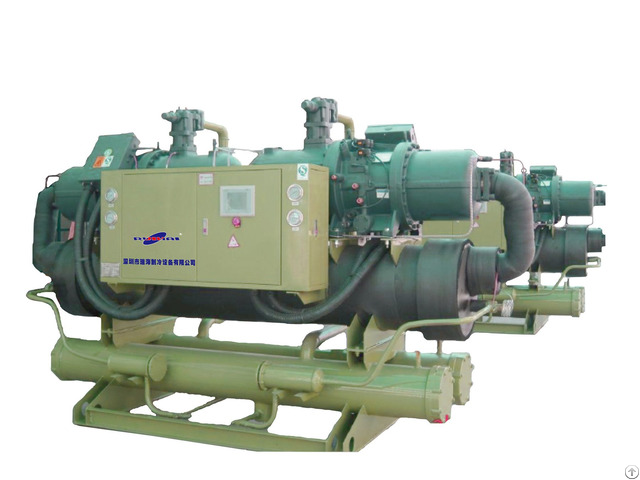 216kw Industrial Water Cooled Screw Chiller