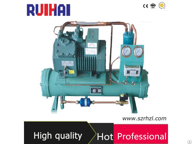 Water Cooled Bizter Compressor Condensing Unit