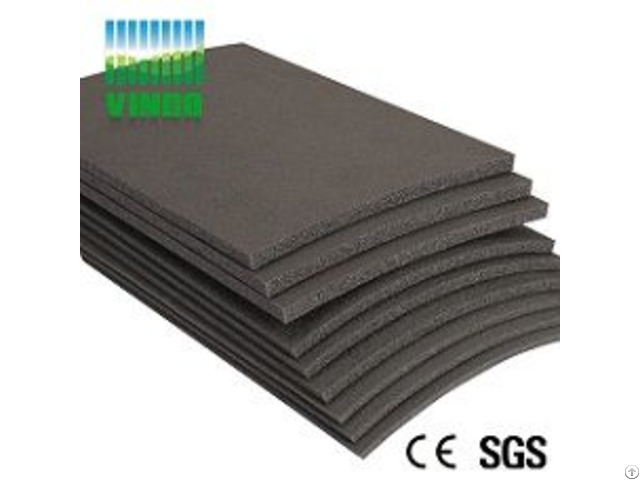 China Supplier Sound Barriers Type Shock Absorber Soundproof Floor Mat For Ktv