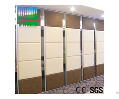 Office Furniture Wooden Movable Partitions Walls On Wheels Space Saving