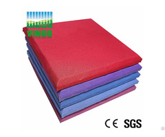 High Quality Fireproof Eco Friendly Fabric Acoustic Panels