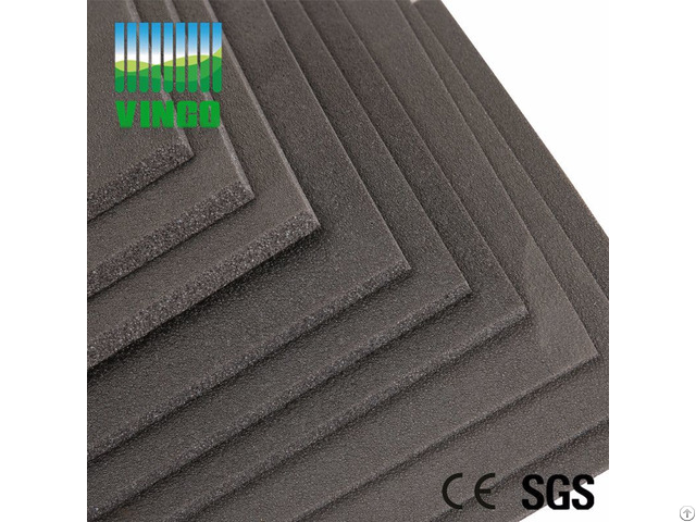 5mm Shocks Absorbing Soundproof Mats Shock Damping Floor Mat For Home Cinema