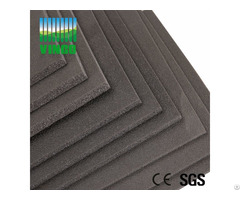 5mm Shocks Absorbing Soundproof Mats Shock Damping Floor Mat For Home Cinema