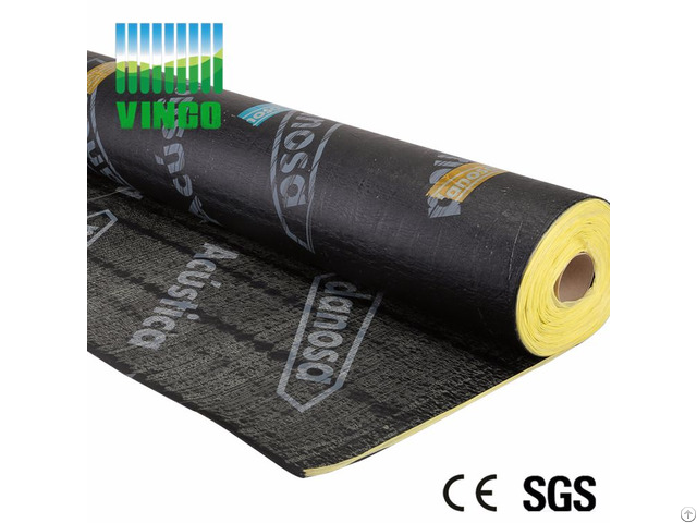 2mm Shiny Side Indoor Outdoor Well Performing Soundproof Felts